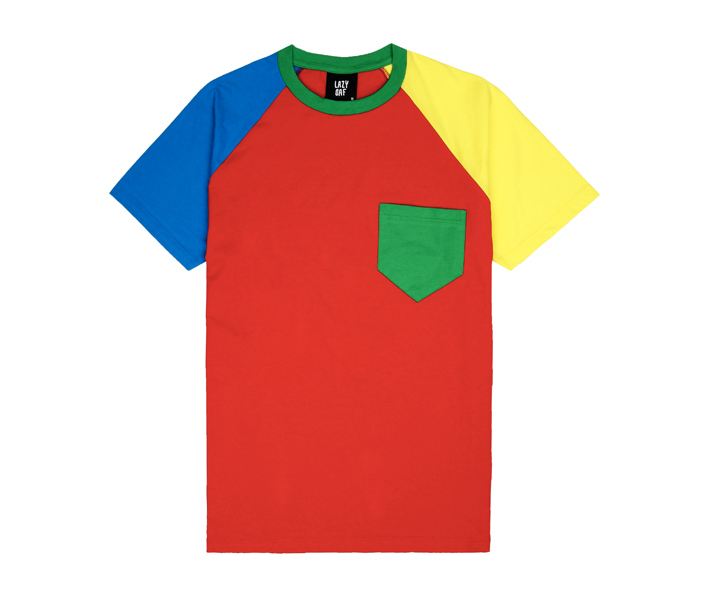 Lazy Oaf barevné pánské tričko