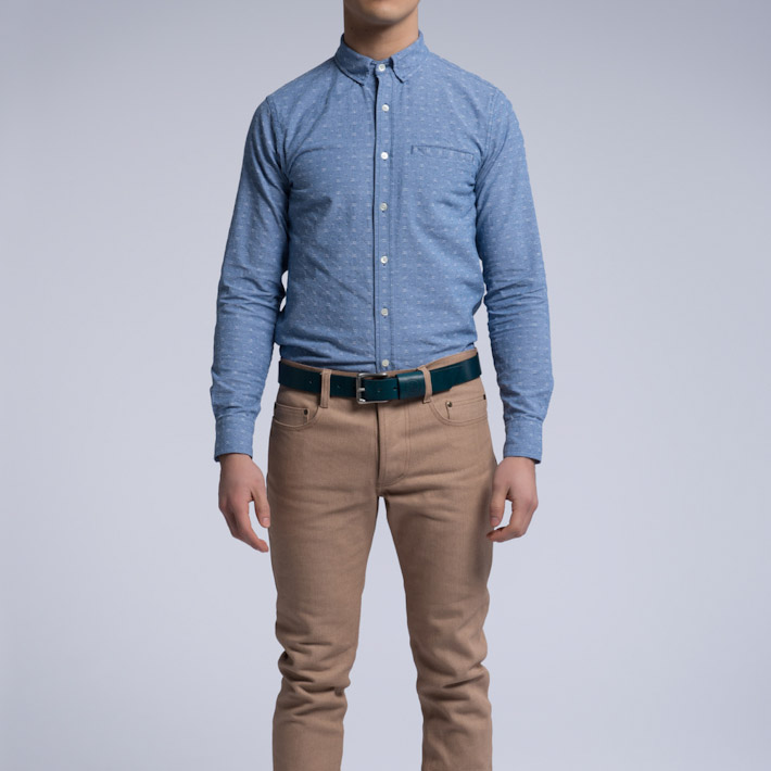 Outclass pánská košile bledě modrá