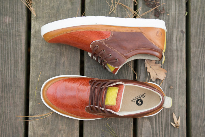 Splendix Shoes vycházkové pánské kožené boty, hnědá barva