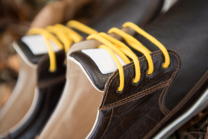 Splendix Shoes tmavě hnědé kožené boty