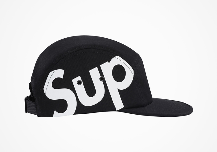 Supreme – snapback kšiltovka černé barvy