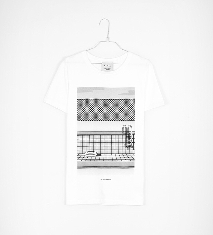 Fun Time – oblečení – bílé tričko s potiskem