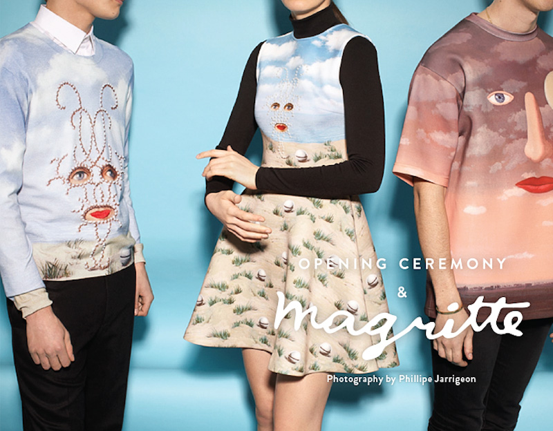 Opening Ceremony – surrealistické oblečení René Magritte