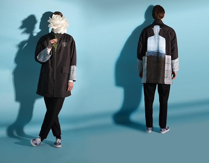 Opening Ceremony – surrealistická bunda, René Magritte