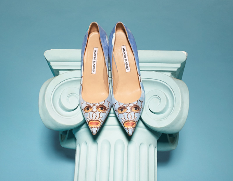 Opening Ceremony – surrealistické lodičky, René Magritte