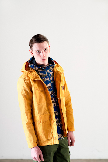 Carhartt WIP – pánská žlutá bunda s kapucí, jarní/letní