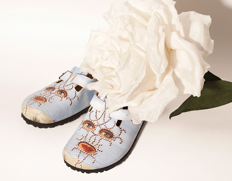 Opening Ceremony – surrealistické sandály, René Magritte