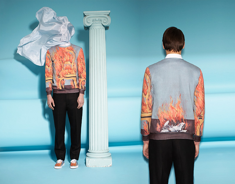 Opening Ceremony – surrealistická mikina, René Magritte