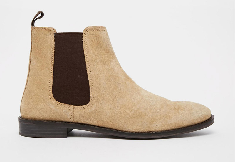 Boty perka – Chelsea Boots – pánské, kožené, – světle hnědé, pískové | Kotníkové boty – pánské