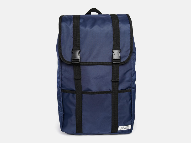 Batoh D-struct z nylonu – modrý, batoh na záda, ruksak | Stylové batohy