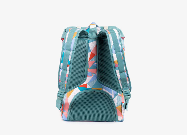 Batohy Herschel Supply – Little America Backpack – Mid Volume, barevný vzor, zelený | Stylové trendy batohy