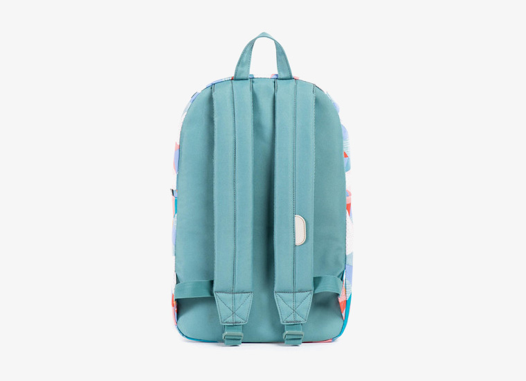 Batohy Herschel Supply – Heritage Backpack – Mid Volume, barevný vzor, zelený | Stylové trendy batohy
