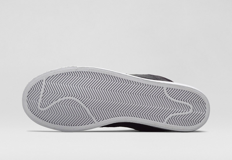 Nike Blazer Mid – kotníkové zimní boty, bílá podrážka, semišové | Pánské a dámské zimní boty