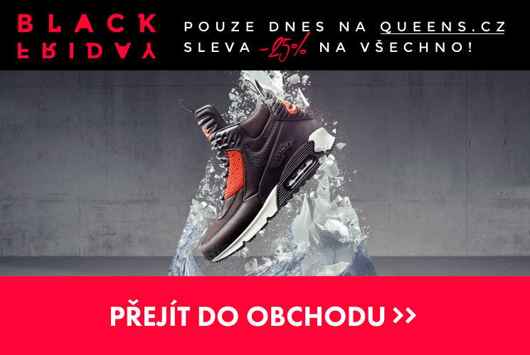 Black Friday v e-shopu Queens.cz — slevy 25–30 %