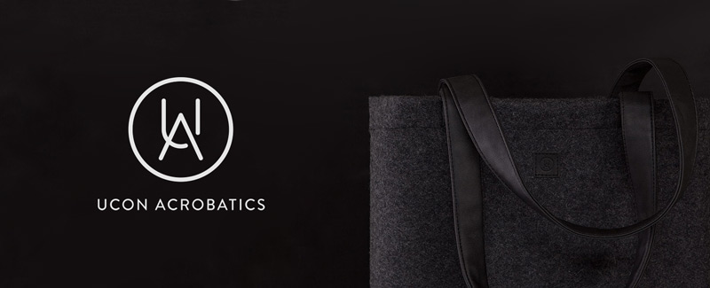 Ucon – černé vlněné batohy a tašky, městské, stylové