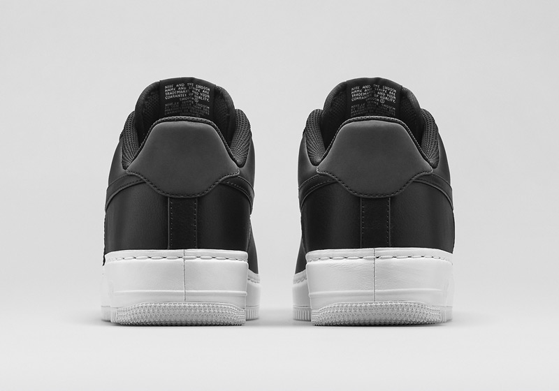 Boty Nike Air Force 1 Low CMFT – černé, pánské, dámské | Nízké sneakers, tenisky