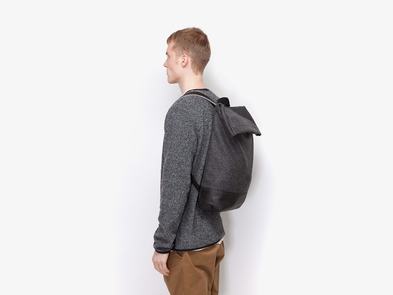 Ucon Kasperk Backpack – stylový batoh do města, černý, šedý
