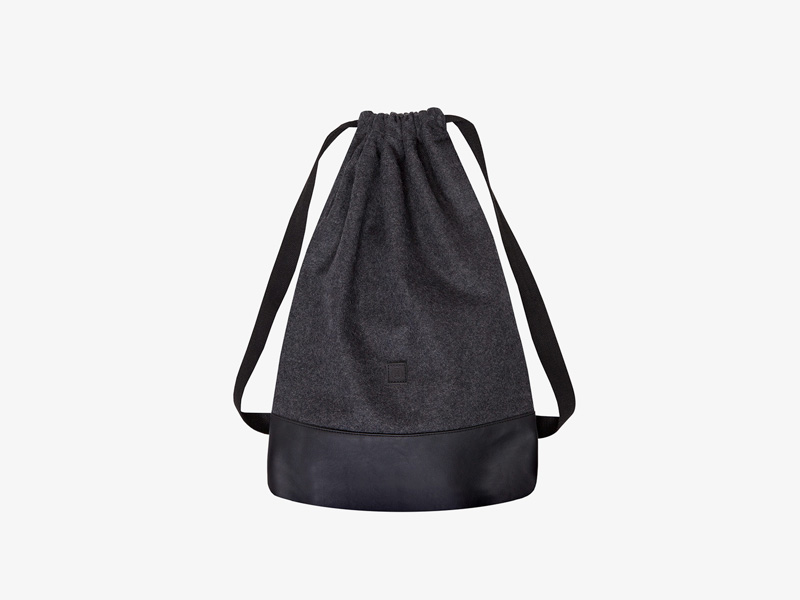Ucon Volker Bag – stylový vlněný pytel na záda, batoh, vak, ruksak, černý