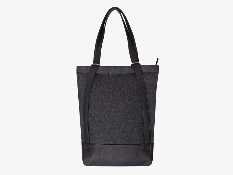 Ucon Oswald Bag – městská vlněná taška, nákupní taška do ruky, přes rameno, batoh na záda, černá