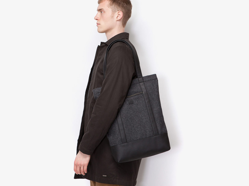 Ucon Oswald Bag – taška z vlny přes rameno, městská, nákupní, stylová