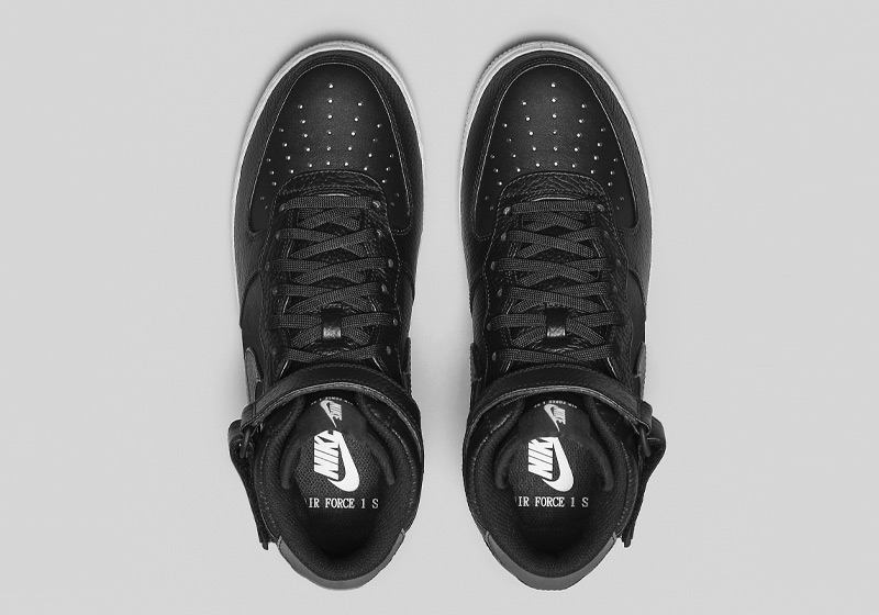 Kotníkové boty Nike Air Force 1 Mid CMFT – bílé, pánské, dámské, sneakers, tenisky