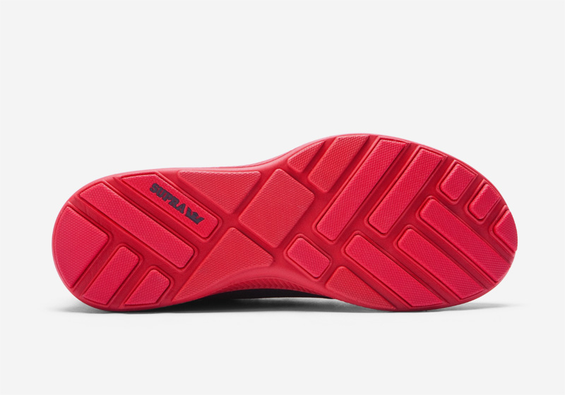 Boty Supra Hammer Run – běžecké tenisky, podrážka, červená