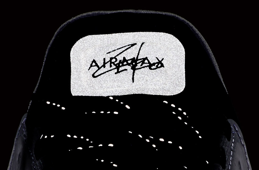 Nike Air Max Zero — reflexní prvky, detail jazyka