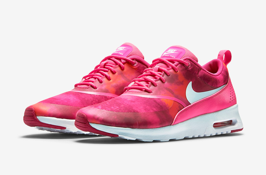 Nike Air Max Thea — dámské sneakers, růžové tenisky, boty se vzory