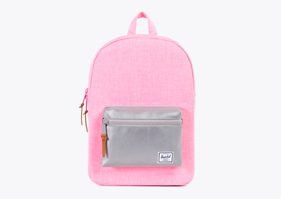 Herschel Supply Kids – dětský batoh, růžový dívčí batoh, plátěný baťůžek