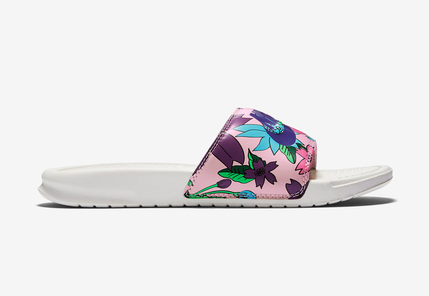 Nike Benassi Just Do It Print — dámské pantofle, letní nazouváky