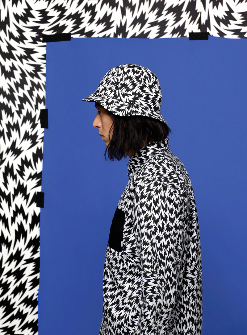 Vans x Eley Kishimoto — klobouk proti slunci, pánská košile s psychedelickým vzorem — oblečení, boty a doplňky Living Art