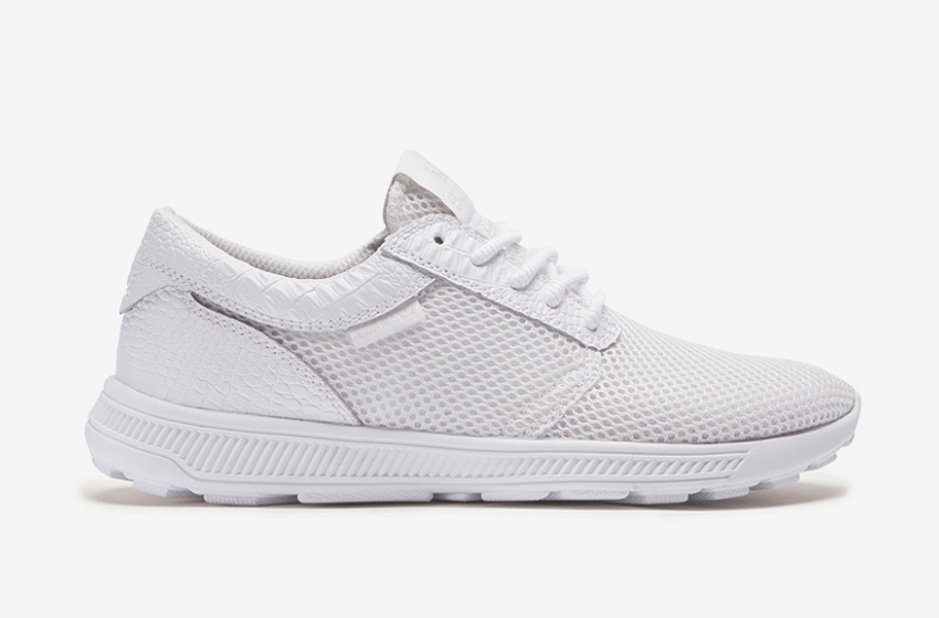 Boty Supra Hammer Run — bílé, smetanové — lehké tenisky, běžecké — dámské, pánské