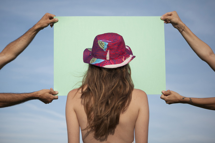 Retart — letní klobouk, barevný klobouk proti slunci, summer hat, sun hat
