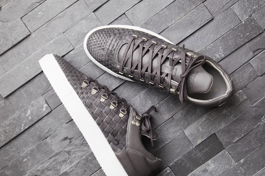 Filling Pieces — šedé boty, tenisky, sneakers — dámské, pánské — Woven Grey
