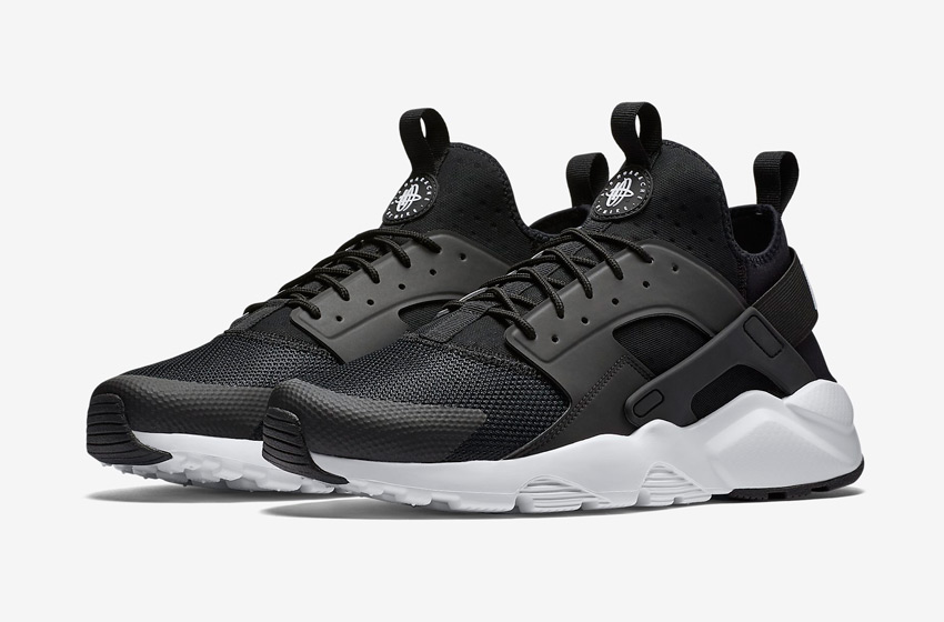 Nike Air Huarache Ultra — černé pánské boty, běžecké sneakers, tenisky