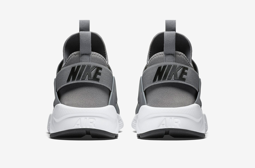 Nike Air Huarache Ultra — šedé — zadní pohled