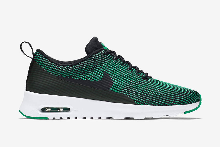 Nike Air Max Thea Jacquard — dámské boty — zelené — tenisky, sneakers — textilní, veganské