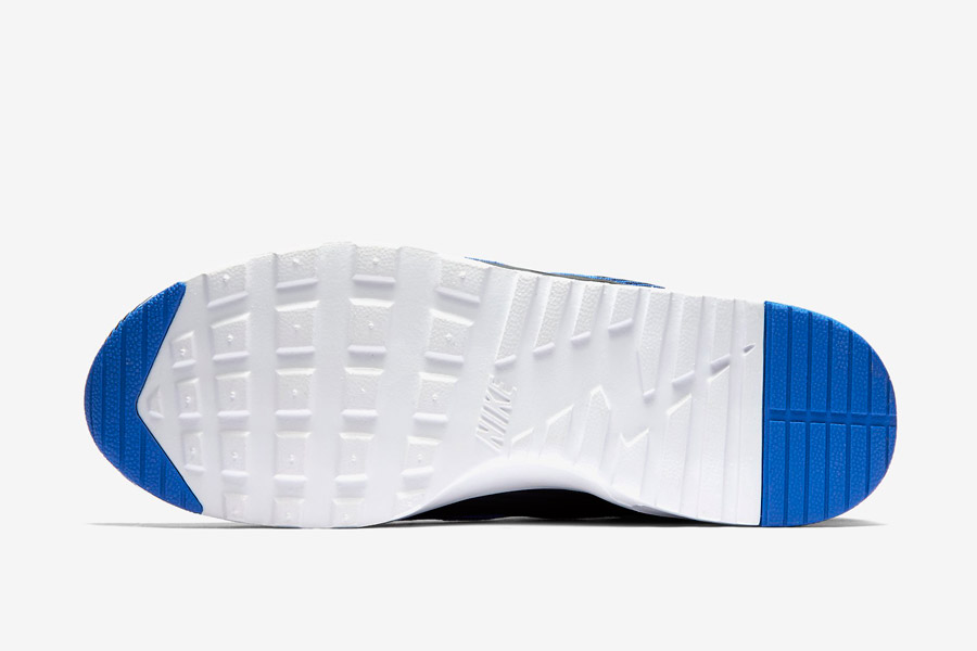 Nike Air Max Thea Jacquard — dámské boty — modro-bílá podrážka — tenisky, sneakers — textilní, veganské