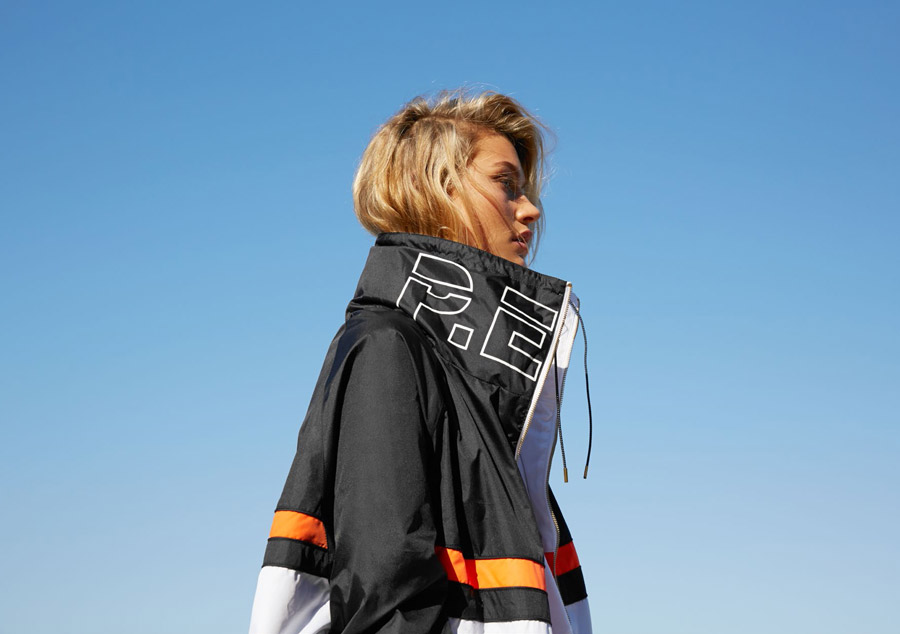 P.E Nation — dámská sportovní bunda bez kapuce — černá — dámské sportovní oblečení