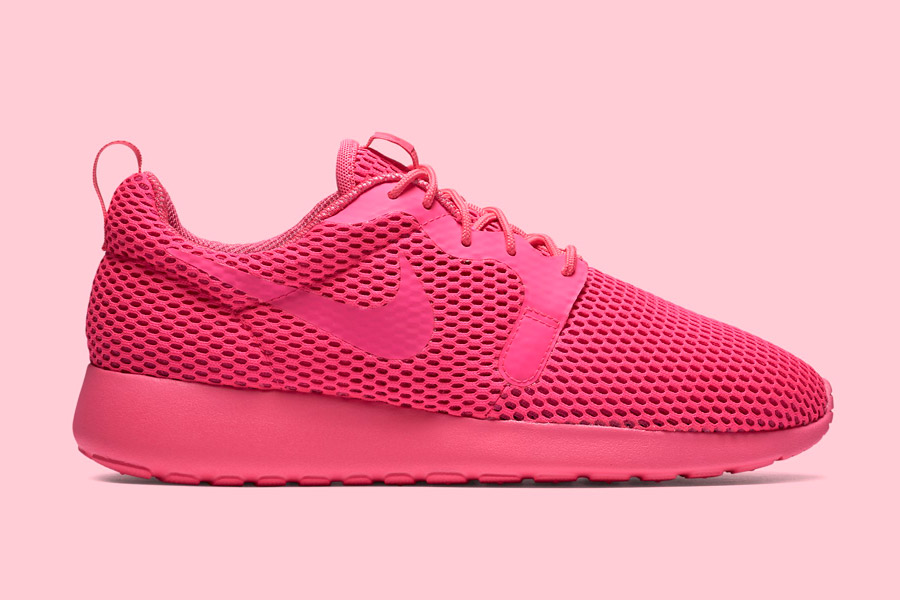 Nike Roshe One Hyper Breathe — dámské boty, tenisky — růžové, pink — běžecké sneakers