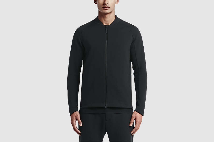 NikeLab Transform Jacket — pánská sportovní bunda — černá — dvojitá bunda