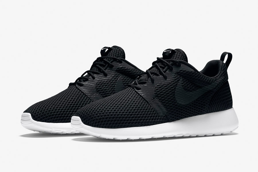 Nike Roshe One Hyper Breathe — pánské boty, tenisky — černé, black — běžecké sneakers
