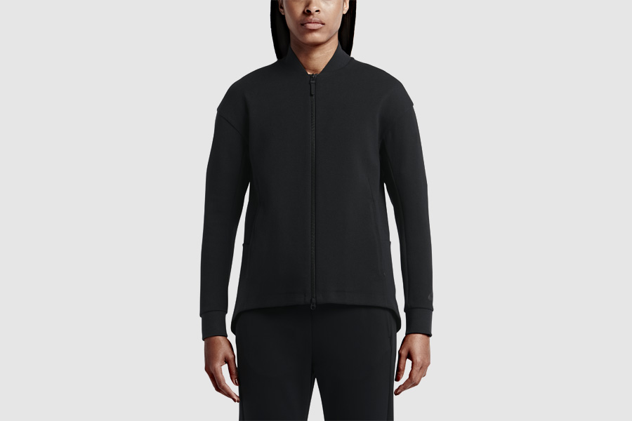 NikeLab Transform Jacket — dámská sportovní bunda — černá — dvojitá bunda