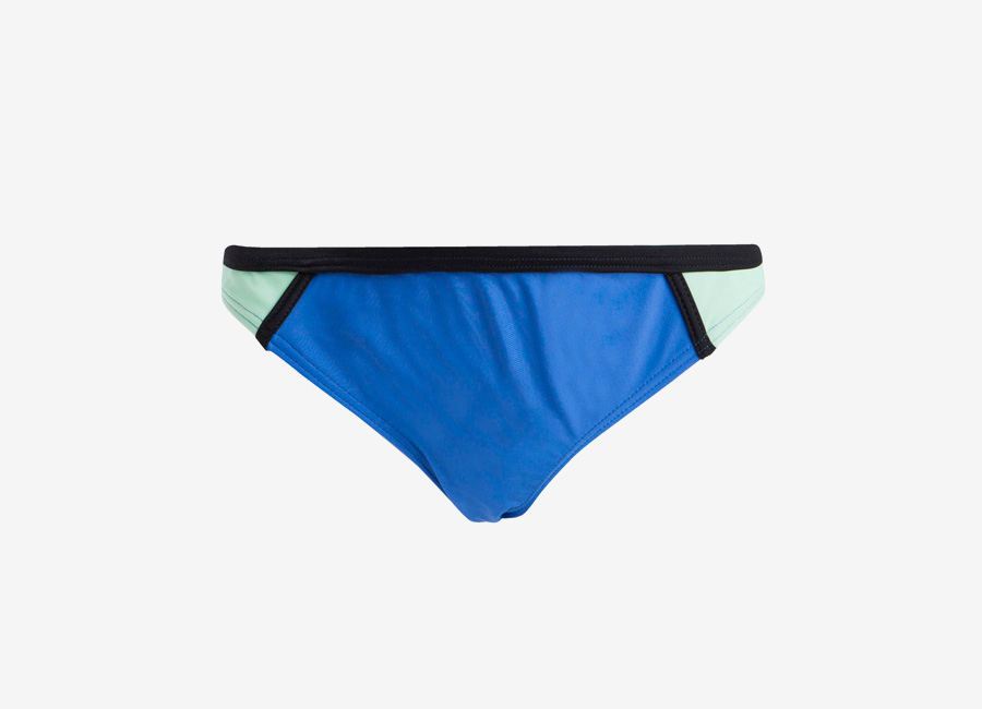 Pieces — dámské dvoudílné plavky — pastelové bikiny — modré, zelené