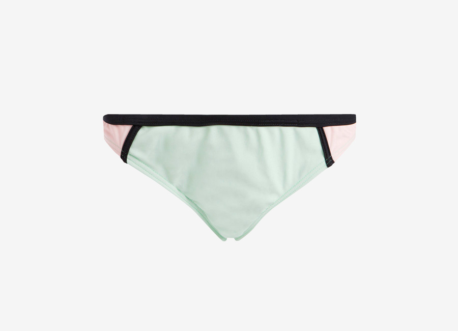 Pieces — dámské dvoudílné plavky — pastelové bikiny — zelené, růžové