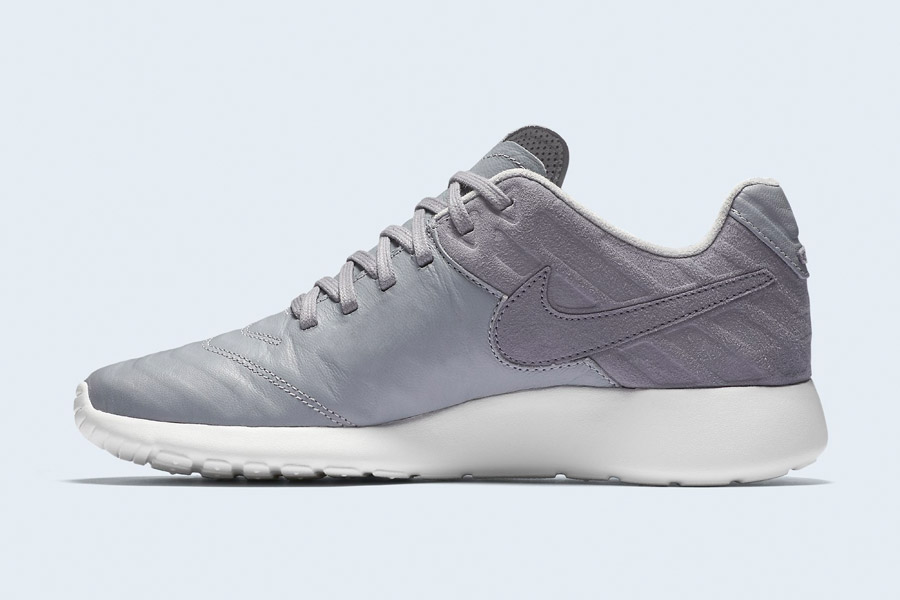 Nike Roshe Tiempo VI QS — tenisky, kožené boty — pánské, dámské — šedé
