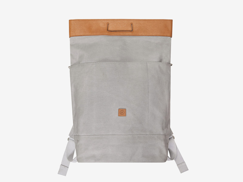 Ucon Acrobatics — plátěný batoh — šedý, béžový vstup — Tarik — stylový batoh