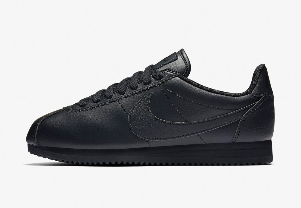 Nike Classic Cortez Premium — dámské boty — tenisky — sneakers — černé