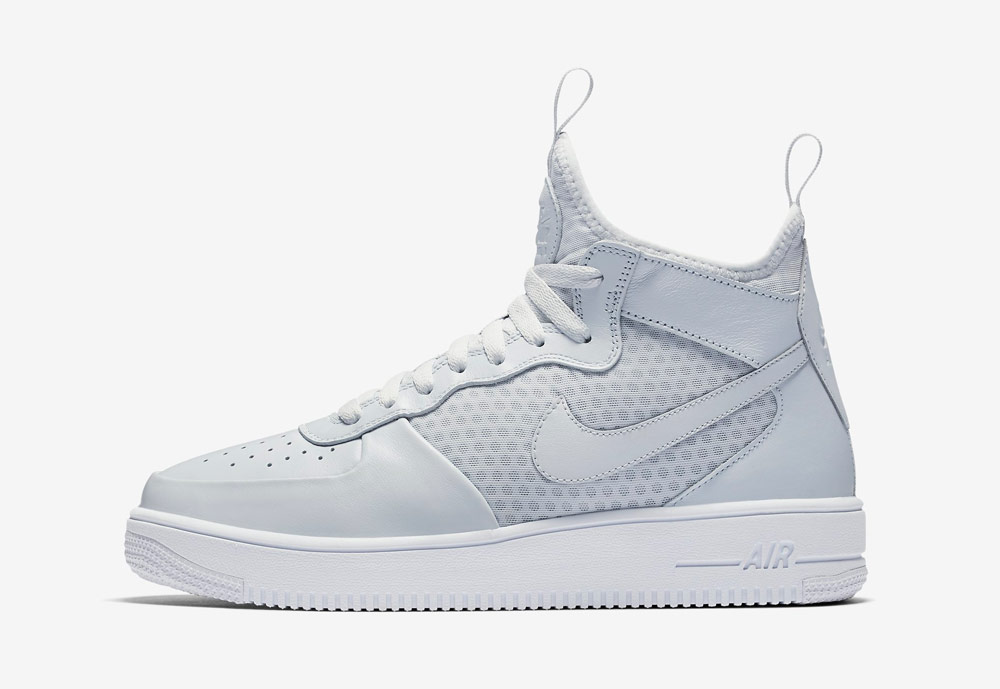 Nike Air Force 1 Ultra Force Mid — kotníkové boty — tenisky — sneakers — pánské — bílé