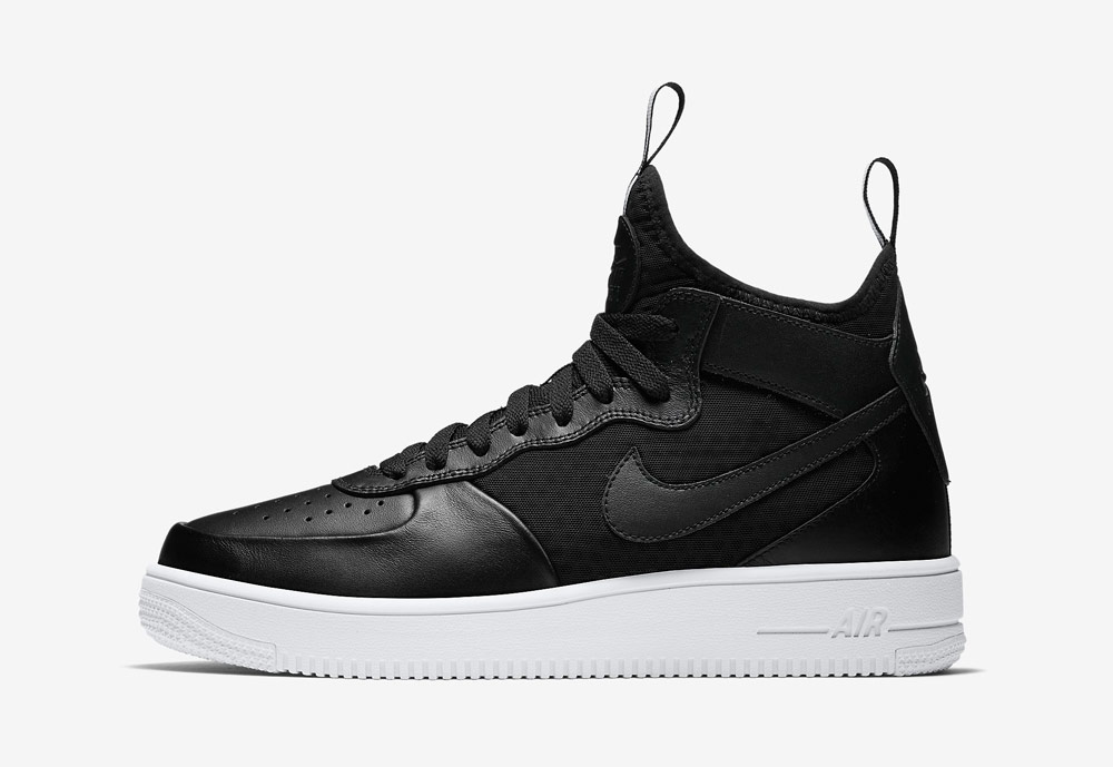 Nike Air Force 1 Ultra Force Mid — kotníkové boty — tenisky — sneakers — pánské — černé